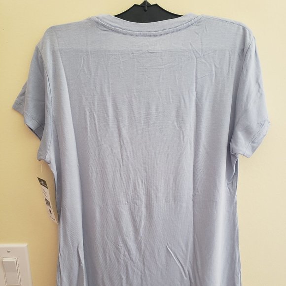 Bebe Foil Logo Lettering T-shirt Size L - Picture 2 of 5